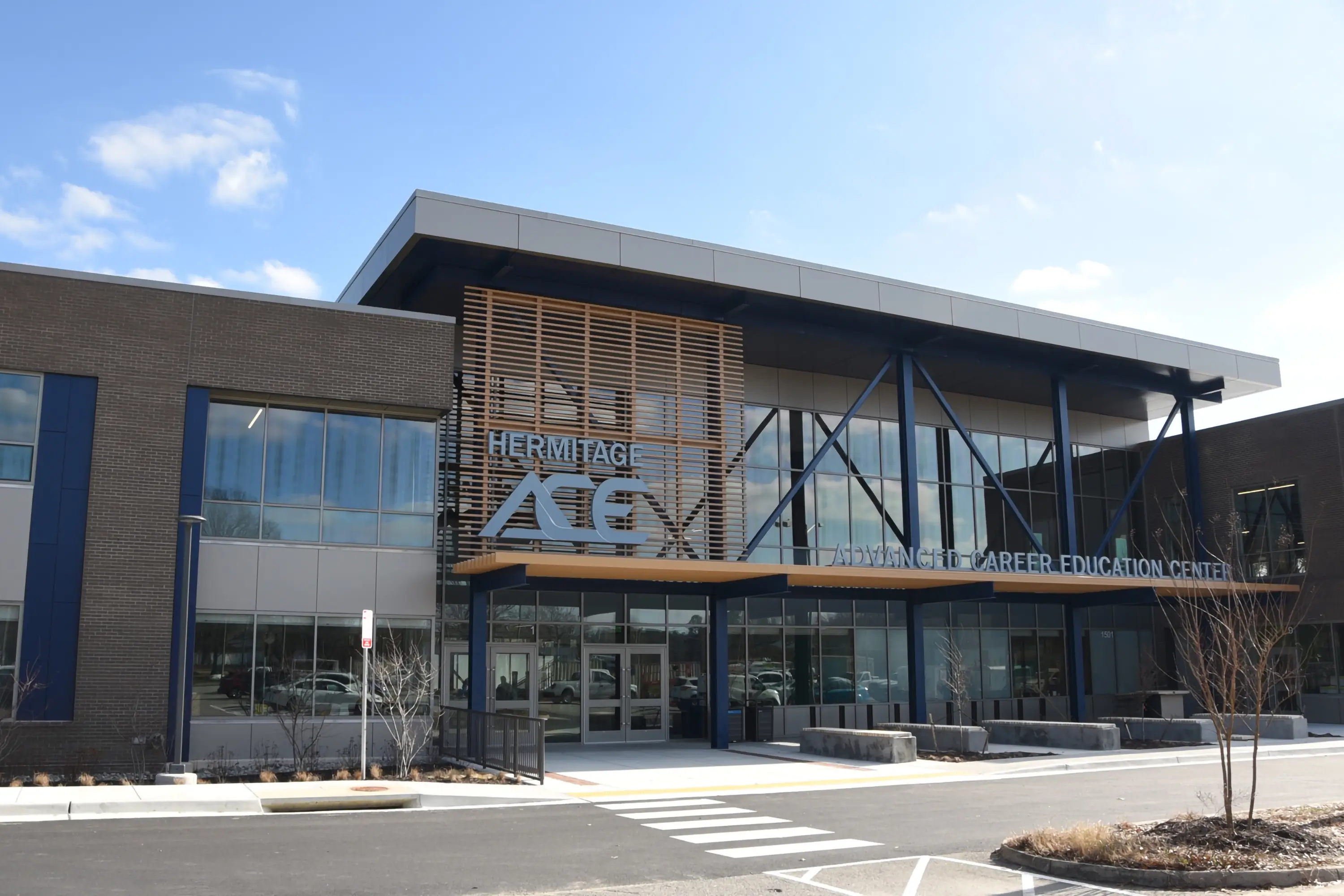 The exterior of the Hermitage ACE Center