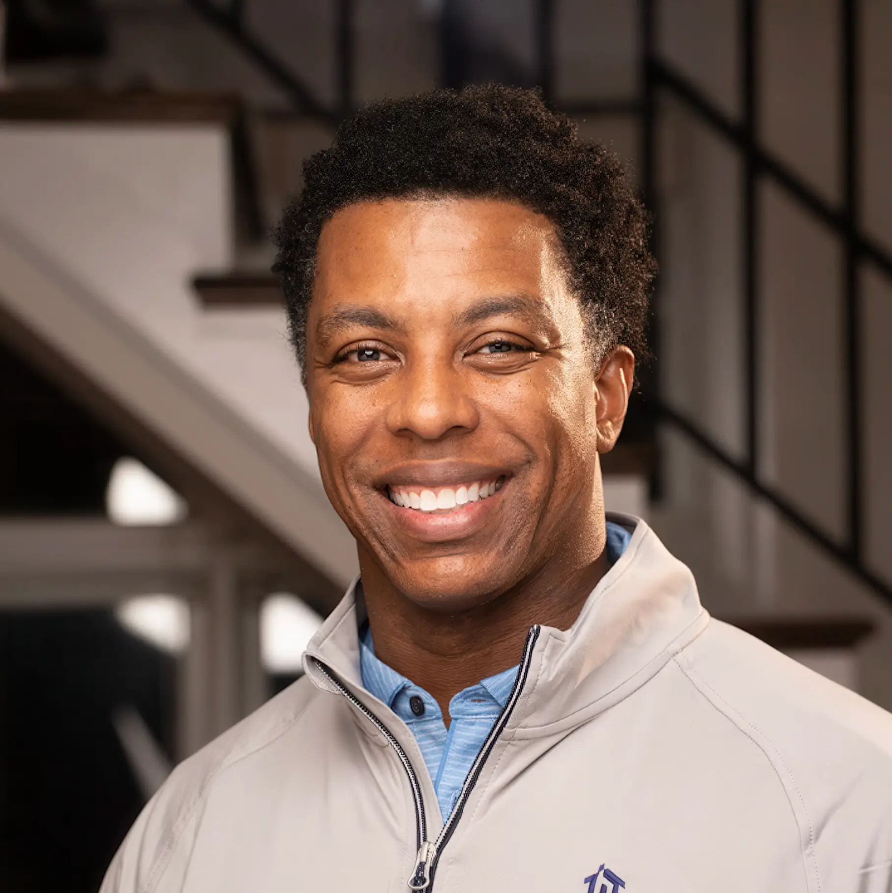 A headshot of Aaron Montgomery