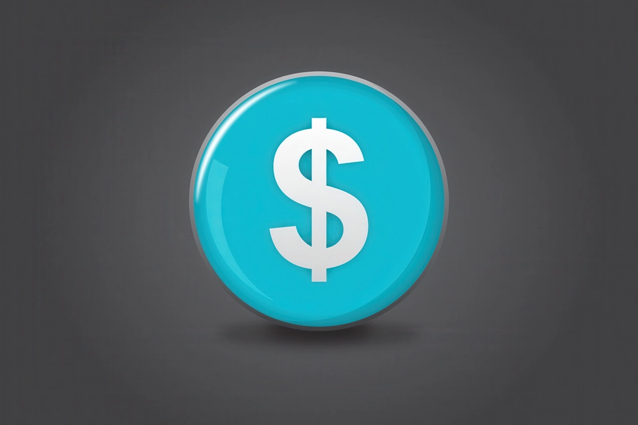 A stock image of a dollar sign