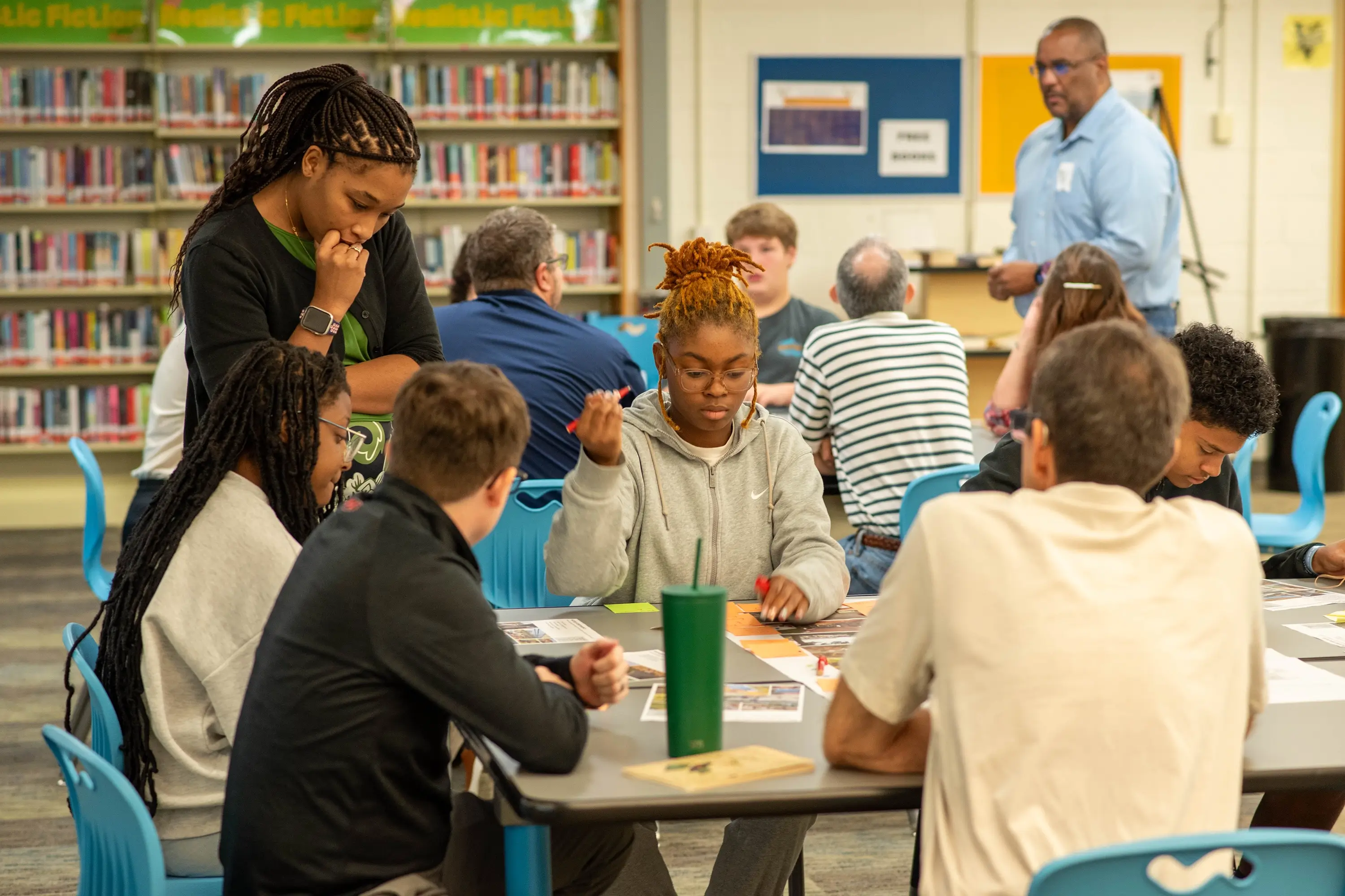 Students at the Living Building Biophilia Workshop
