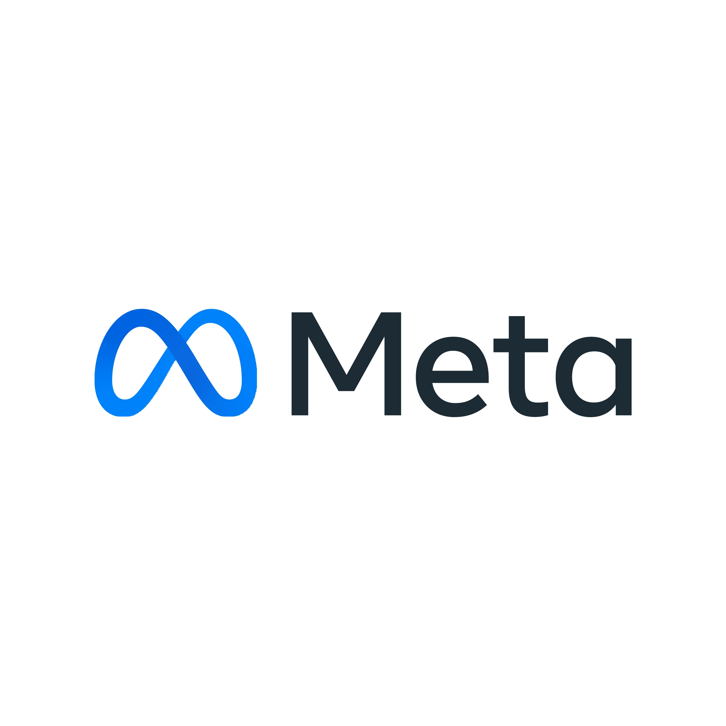 Meta company logo