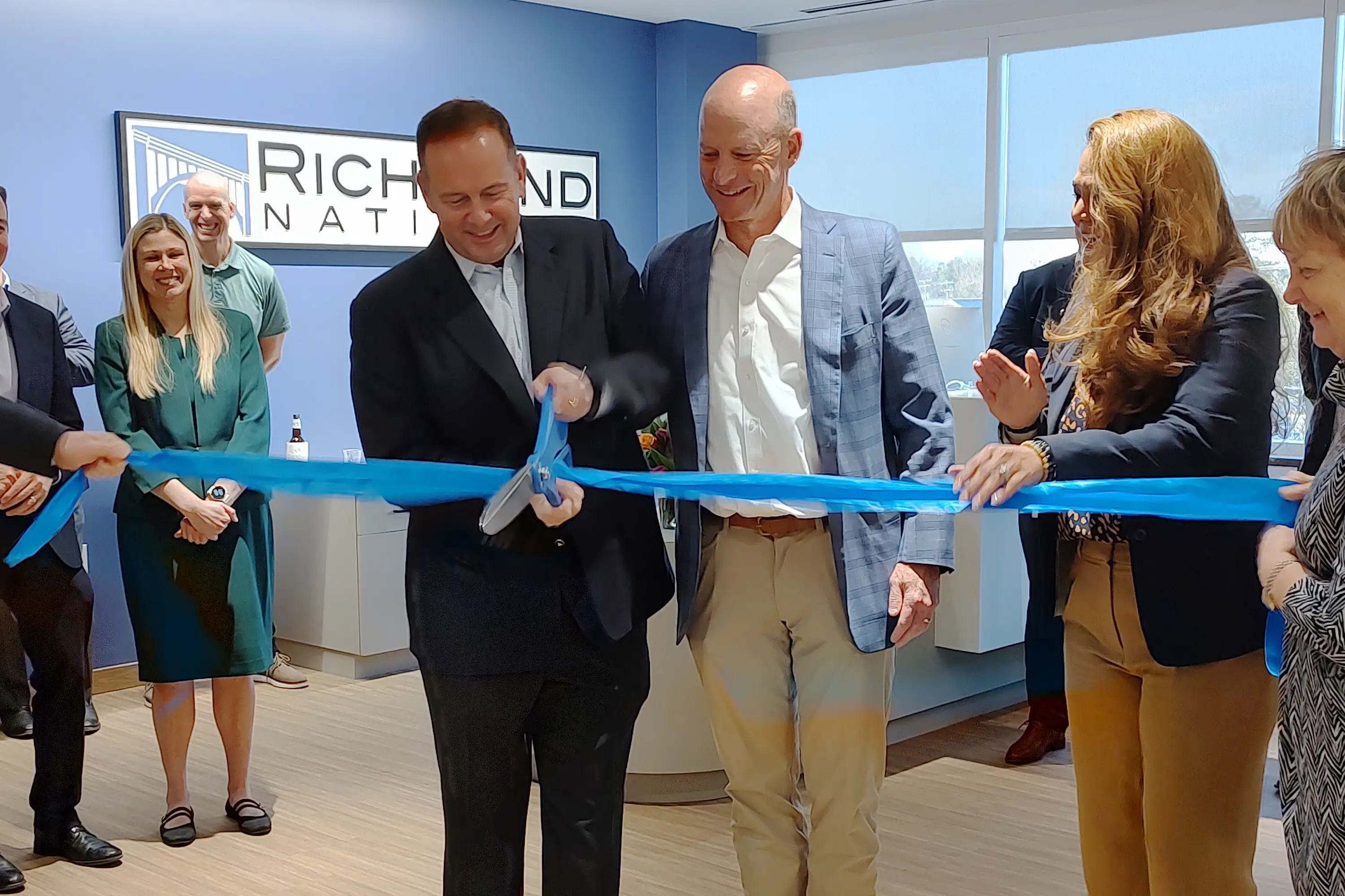 A ribbon cutting held at Richmond National
