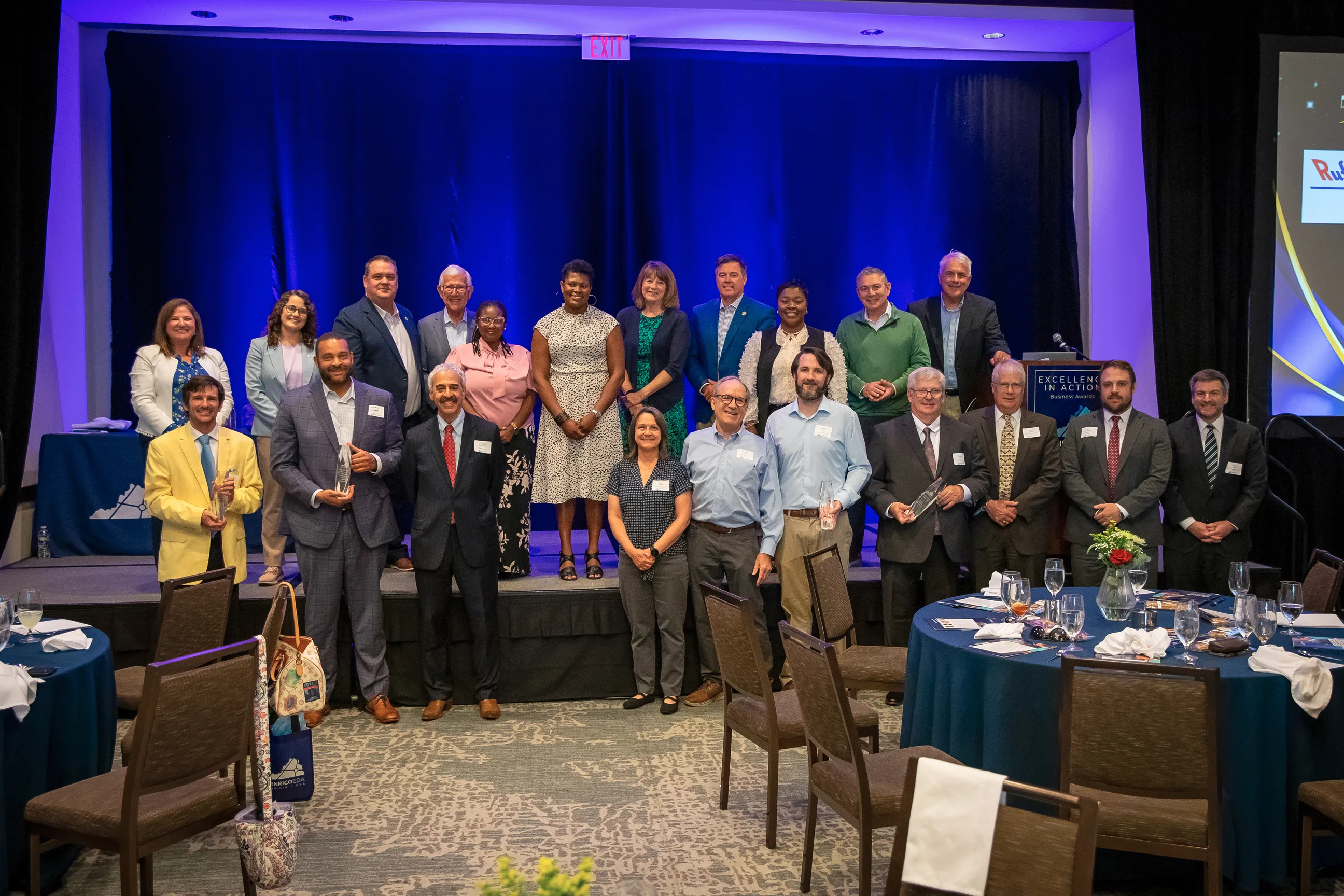 Image of government officials and representatives from Henrico's 50-Year Legacy Companies in 2026