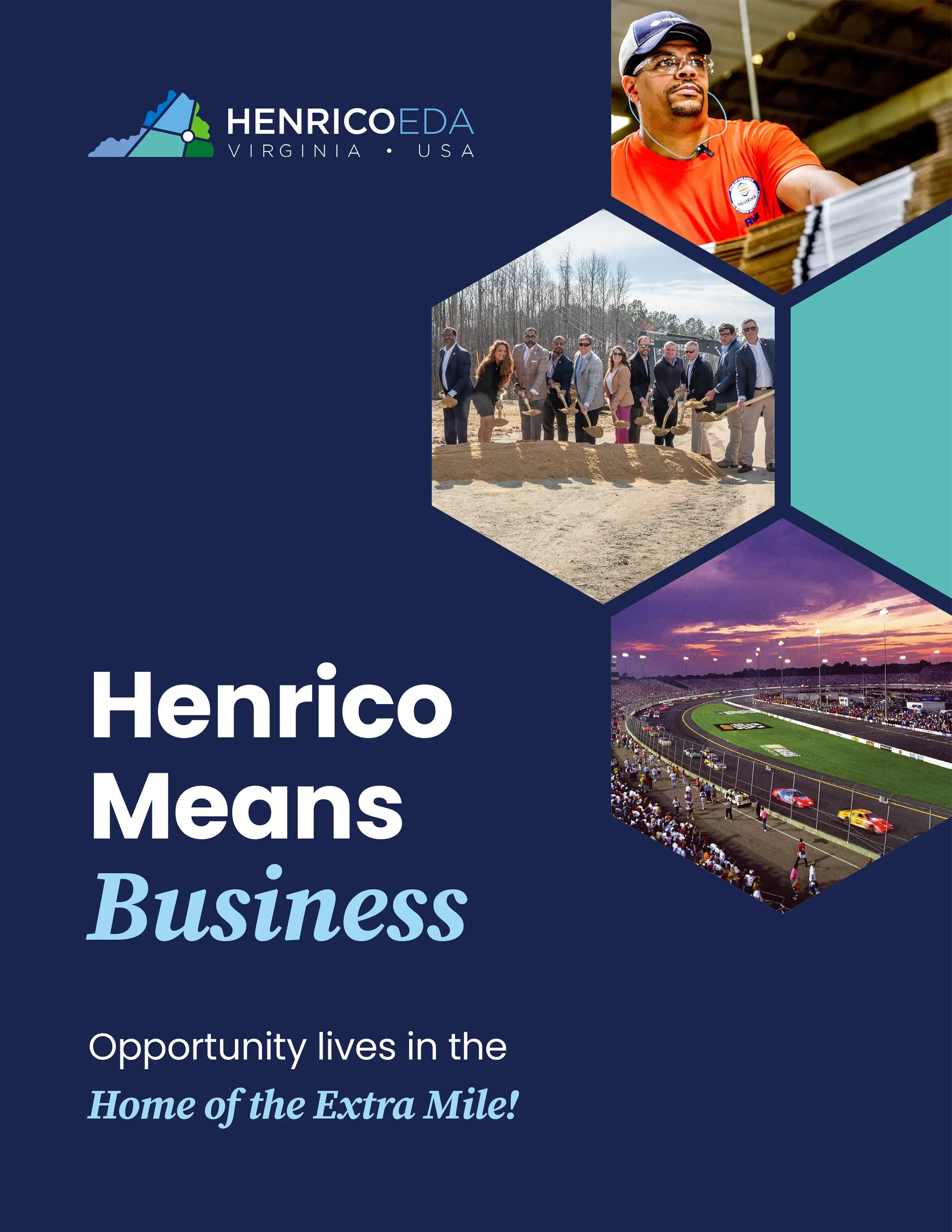 The cover of the Henrico Guidebook